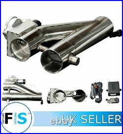 3rd Generation All In One Stainless Steel Electronic 2.5 Exhaust Valve-vxl1