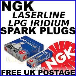 4x NGK LASERLINE LPG SPARK PLUGS VAUXHALL ASTRA 1.8 lt 8 VALVE 86-91 No. LPG2