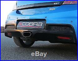 Astra H VXR Cobra sport Exhaust 3inch Turbo back Resonated Double Decat VZ07c