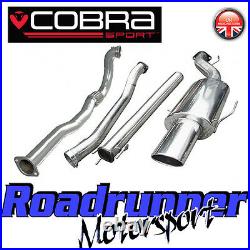 Cobra Sport Astra GSi MK4 3 Exhaust System Non Res & De Cat Downpipe VZ03d