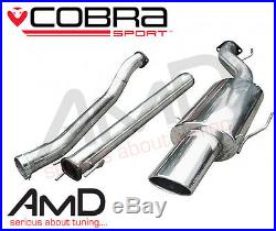 Cobra Sport Astra G Coupe Turbo 3.0 Non Resonated Cat Back Exhaust System
