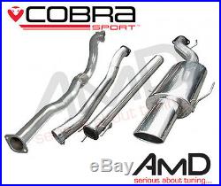 Cobra Sport Astra G Coupe Turbo 3.0 Non Resonated Turbo Back Exhaust with decat