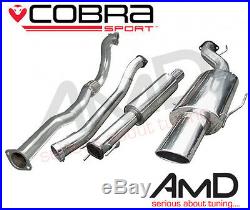 Cobra Sport Astra G GSi Turbo 3.0 Resonated Turbo Back Exhaust with decat