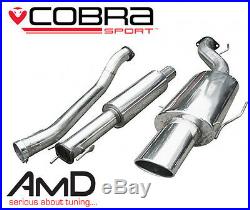 Cobra Sport Astra G GSi Turbo Cat Back Exhaust System 2.5 Resonated Stainless