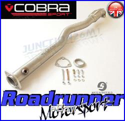 Cobra Sport Astra VXR MK5 2nd De Cat Pipe Exhaust Stainless Deletes 2nd Cat
