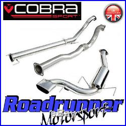 Cobra Sport Astra VXR MK5 3 Turbo Back Exhaust System Non Res & De Cat (VZ07d)