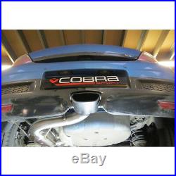 Cobra Sport Astra VXR MK5 3 Turbo Back Exhaust System Resonated & De Cat VZ07c