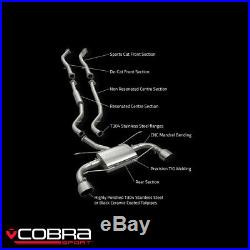 Cobra Sport Vauxhall Astra G Coupe Turbo Cat Back Exhaust (2.5/N) VX61