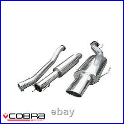 Cobra Sport Vauxhall Astra G Coupe Turbo Cat Back Exhaust (2.5/R) VX62