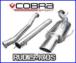 Cobra Sport Vauxhall Astra G Turbo Coupe Cat Back System 3 bore Non Res