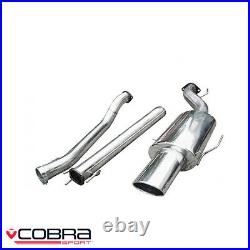 Cobra Sport Vauxhall Astra H 1.4/1.6/1.8 Non Resonated Cat Back Exhaust VX75TP39