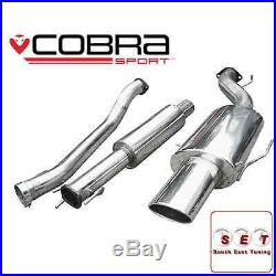 Cobra Sport Vauxhall Astra H SRi Resonated Cat Back Exhaust 2.5