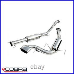 Cobra Sport Vauxhall Astra H VXR 2.0 Turbo Cat Back Exhaust (3/R) VZ08g