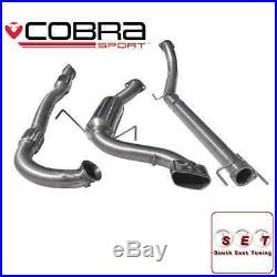Cobra Sport Vauxhall Astra H VXR Non Res Turbo Back Exhaust with Sports Cat 3