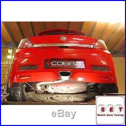Cobra Sport Vauxhall Astra H VXR Non Resonated Cat Back Exhaust 2.5