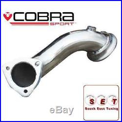 Cobra Sport Vauxhall Astra H VXR Performance Exhaust First De-Cat Pipe 2.5 bore