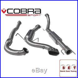 Cobra Sport Vauxhall Astra H VXR Resonated Turbo Back Exhaust with Decat 3