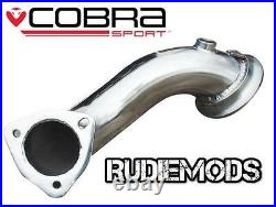 Cobra Sport Vauxhall Astra H VXR Stainless Steel First De-Cat Pipe 2.5 bore