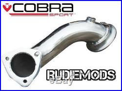 Cobra Sport Vauxhall Astra H VXR Stainless Steel First De-Cat Pipe 2.75 bore