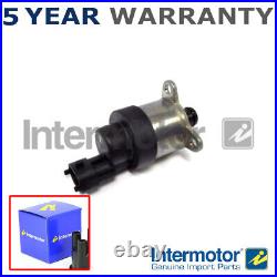 Common Rail Pressure Control Valve Intermotor Fits Vauxhall Astra 1.7 CDTi