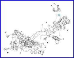 EGR Valve for Vauxhall Mokka inc X 2013 to 2019 1.7 CDTi 55581958 New Original