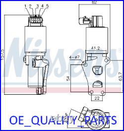 Egr Valve Exhaust Gas Recirculation Agr 98170 for Opel Astra G Classic