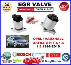 FOR OPEL VAUXHALL ASTRA G H 1.4 1.6 1.8 1998-2010 Electric EGR VALVE 5-PIN OVAL