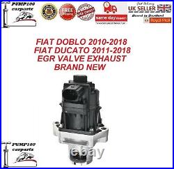 For Fiat Doblo 2010-2018 Ducato 2011-2018 Egr Valve Exhaust 1.6d 2.0d Multijet