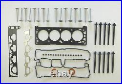 For Vauxhall Opel Astra G H 1.8 Head Gasket Set Bolts 8 Inlet 8 Exhaust Valves