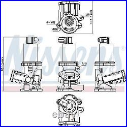 Nissens 98210 Egr Valve