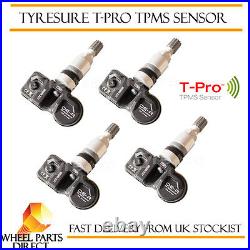 TPMS Sensors (4) OE Replacement Tyre Valve for Vauxhall Astra J 4 Door 2014-EOP