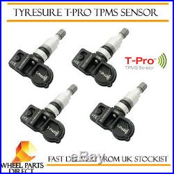 TPMS Sensors (4) TyreSure T-Pro Tyre Pressure Valve for Vauxhall Astra 14-EOP