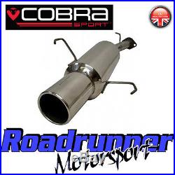 VA12 Cobra Sport Astra G MK4 Hatch Stainless Back Box Rear Silencer Exhaust 2