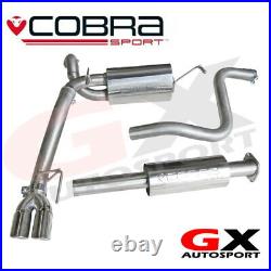 VX33 Cobra sport Vauxhall Astra J 1.6 GTC 09 Cat Back Res