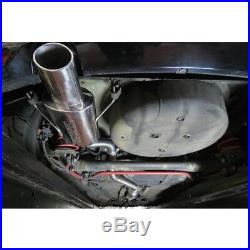 VX61 Cobra Vauxhall Astra G Coupe Turbo 98-04 Cat Back Exhaust 2.5 Non Res