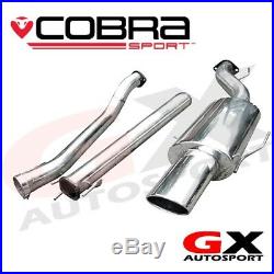 VX78 Cobra Sport Vauxhall Astra H 1.9 CDTI 04-10 Cat Back Exhaust Non Resonated