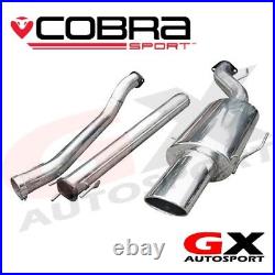 VZ02h Cobra sport Vauxhall Astra G Turbo Coupe 98-04 Cat Back Non res