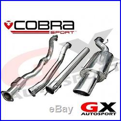 VZ03b Cobra Vauxhall Astra G GSI 98-04 Turbo Back Exhaust Sports Cat Non Res