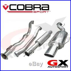 VZ10a Cobra Vauxhall Astra G Coupe Turbo 98-04 Turbo Back Exhaust Sports Res