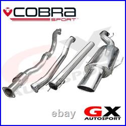 VZ10b Cobra sport Vauxhall Astra G Turbo Coupe 98-04 TurboBack Sports Cat NonRes