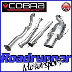 VZ10d Cobra Astra Coupe 2.0 MK4 3 Turbo Back Exhaust System Non Res & De Cat