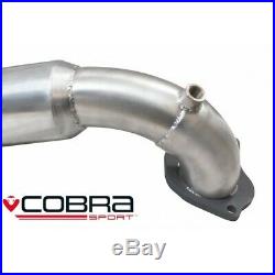 Vauxhall Astra J VXR 1st Front Pipe/Sports Cat Cobra Exhaust (200 Cell) VX21