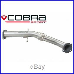 Vauxhall Astra J VXR 2nd Front pipe / 2nd De-Cat Cobra Exhaust VX26