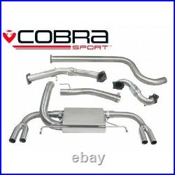 Vauxhall Astra J VXR Turbo Back Exhaust (Sports Cat / Non-Res) Cobra Sport VX25b