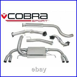 Vauxhall Astra J VXR Turbo Back Exhaust (Sports Cat/Resonator) Cobra Sport VX25a